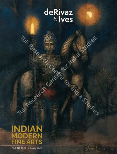 deRivaz & Ives (Auction House), Indian Modern Fine Arts, 2025, Auction Catalogue