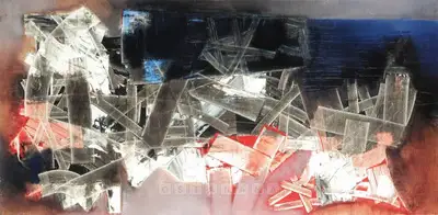 Shanti Dave (Artist), Untitled, 1961, Painting