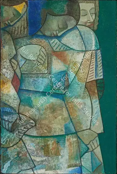 Neeraj Goswami (Artist), Bride, 2005, Painting