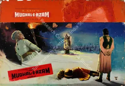 K. Asif (Producer), Mughal E Azam, 1960, Showcard