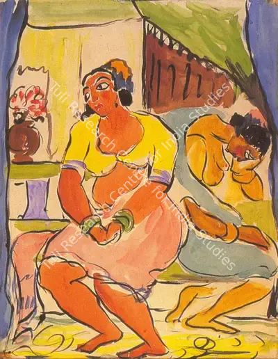 Ara, K.H. (Artist). Repentance, n.d. | Painting, So.Del/09.10.92