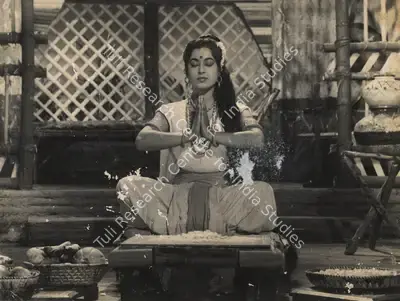 Aga Hasham (Cinematographer), Sampoorna Ramayana, 1961, Photographic Still