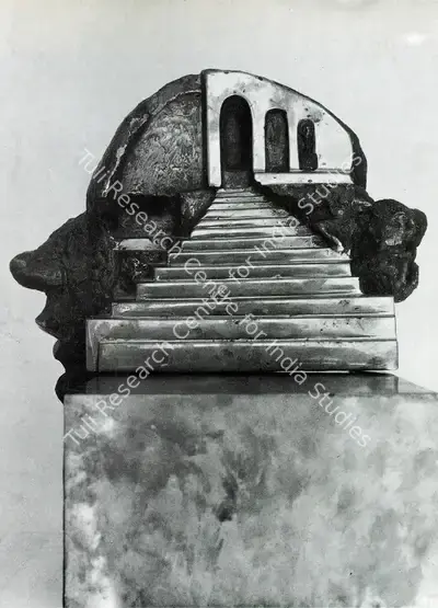 Latika Katt (Artist), Steps of Success Leading to What?, 1975, Sculpture