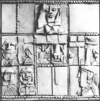 K.G. Subramanyan (Artist), Portrait Gallery, 1970, Sculpture