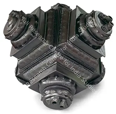 L.N. Tallur (Artist), "?(Graphite Black)", Sculpture