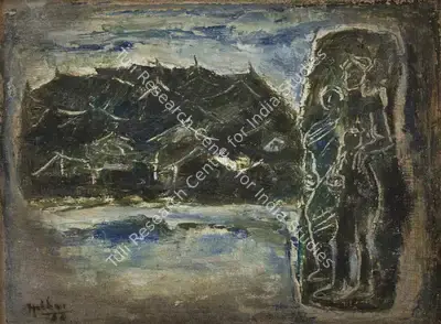 K.K. Hebbar (Artist), Untitled, 1966, Painting