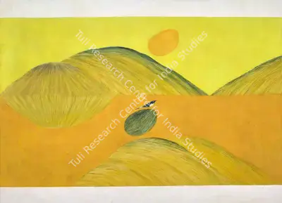 J. Swaminathan (Artist), Untitled, 1975, Painting