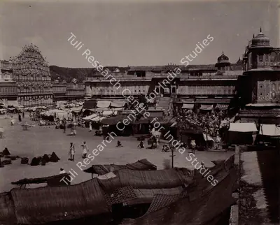 Unknown (Photographer), The Chowk. Jeypore, 1901, Antiquarian Photograph