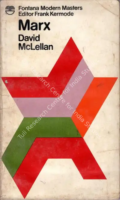 David Mclellan (Author), Marx, 1975, Authored Book