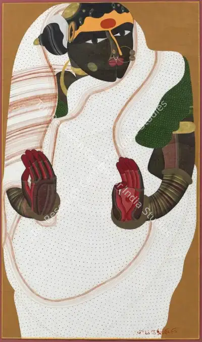 Thota Vaikuntam (Artist), Untitled, 1998, Painting