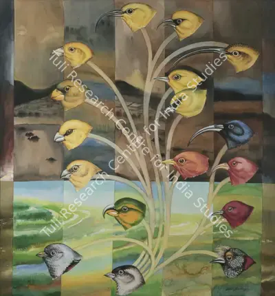 Barun Chowdhury (Artist), Hawaiian Colonists, 2007, Painting