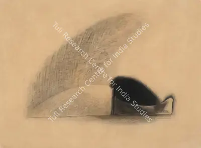 G.M. Sheikh (Artist), Still Life III (Day of the Dagger), 1993, Drawing