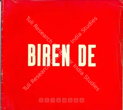 Biren De (Artist), Biren De, 1958, Solo Exhibition Catalogue