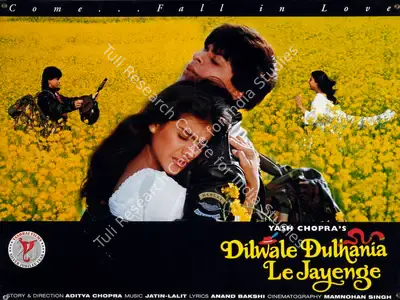 Yash Chopra (Producer), Dilwale Dulhania Le Jayenge, 1995, Lobby Card