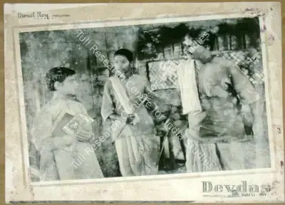 Kamal Bose (Cinematographer), Devdas, 1955, Lobby Card