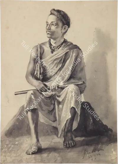 M.V. Dhurandhar (Artist), Untitled, 1892, Painting