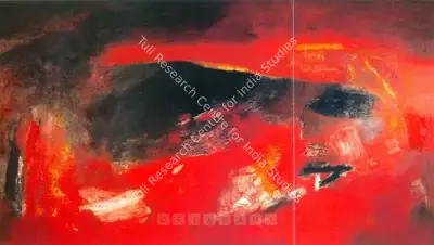 Laxman Shreshtha (Artist), Untitled, Painting