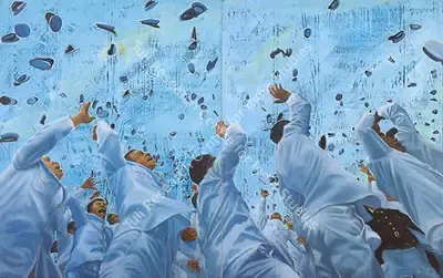 G.R. Iranna (Artist), Untitled (Blind Celebration), 2008, Painting