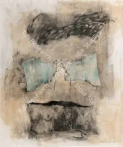 Naiza Khan (Artist), Untitled (Three Ways I), 2007, Painting