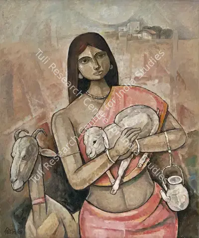 Bijon Choudhury (Artist), Untitled, 2004, Painting