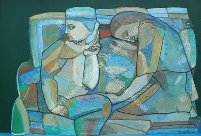 Neeraj Goswami (Artist), Untitled, 2005, Painting