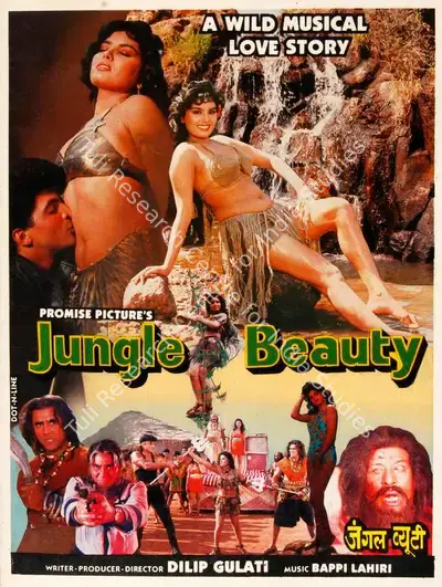Dilip Gulati (Producer), Jungle Beauty, 1991, Song-Synopsis Booklet