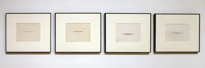 Nasreen Mohamedi (Artist), Works of Nasreen Mohamedi, Painting