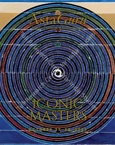Asta Guru (Auction House), Iconic Masters, 2023, Auction Catalogue