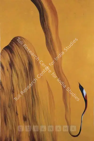 Swaminathan, J. (Artist). Mountain & Bird Series. Oil on canvas, c.1975 | Painting | FineArts | 00600819