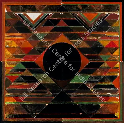 S.H. Raza (Artist), Bindu, 1984, Painting