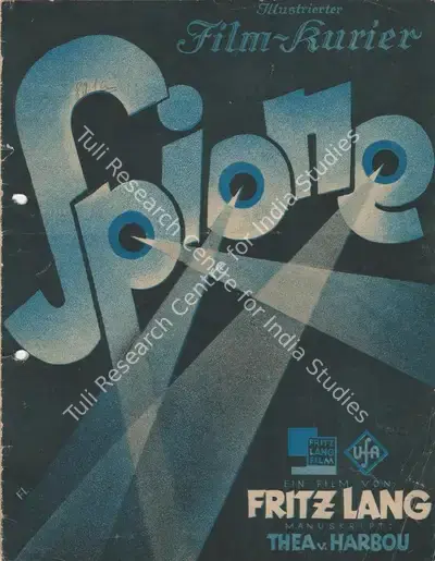 Pommer, Erich (Producer), Spies, 1928 | Film Program Booklet | CinemaEducation | 00795501