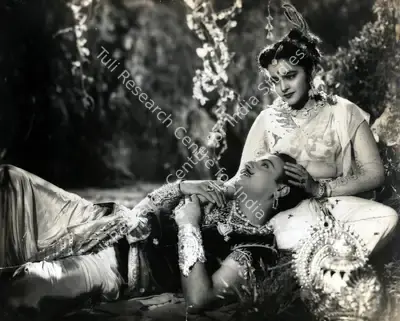 Datta Dharmadhikari (Director), Sudarshan Chakra, 1956, Photographic Still
