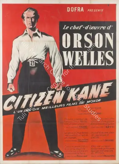 Orson Welles (Producer), Citizen Kane, 1941, Poster