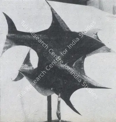 Raghav Kaneria (Artist), Fish Forms, 1961, Sculpture
