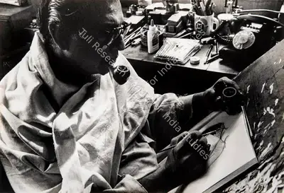 Unknown (Photographer). Ray at work. | Contemporary Photograph | CinemaEducation | 00724403