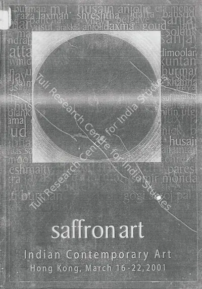 Saffronart (Auction House), Indian Contemporary Art, 2001, Auction Catalogue