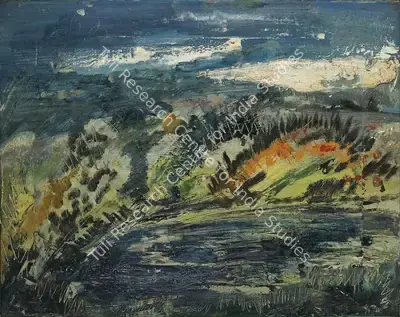 Sailoz Mookherjea (Artist), Untitled, 1940, Painting