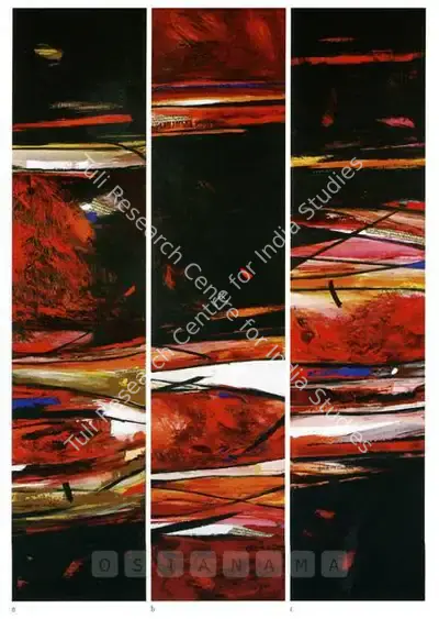 Sujata Bajaj (Artist), Ascent, 2005, Painting