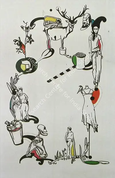 George Martin (Artist), Sediments From Broken Crucible, 2008, Painting