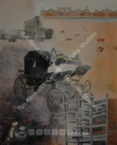 Arunanshu Chowdhury (Artist), Lazy Sunday - II, 2007, Painting