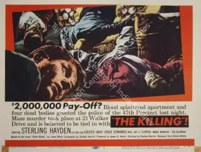 Stanley Kubrick (Director), The Killing, 1956, Lobby Card