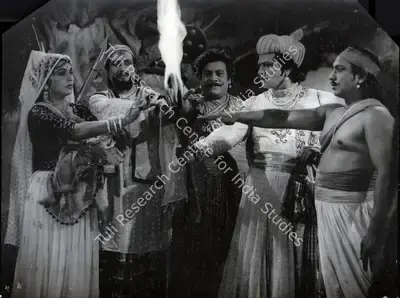 Ramchandra Thakur (Director), Veer Durgadas, 1960, Photographic Still