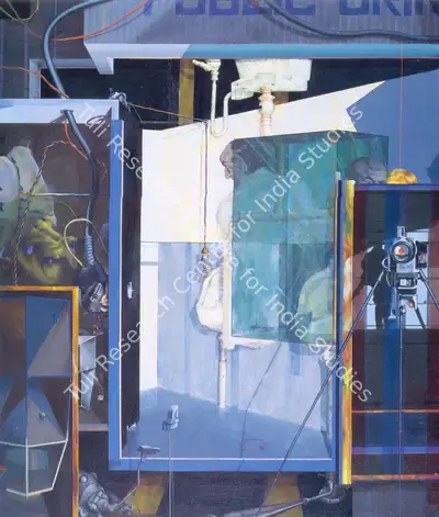 Ranbir Kaleka (Artist), Adam's Ills, 1979, Painting