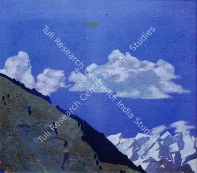 Nicholas Roerich (Artist), Himalayan Landscape, Painting