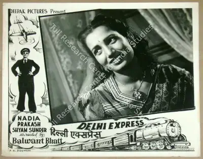 Balwant Bhatt (Director), Delhi Express, 1949, Lobby Card