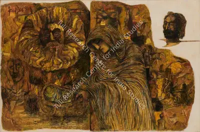 Arup Das (Artist), Untitled, 1994, Painting