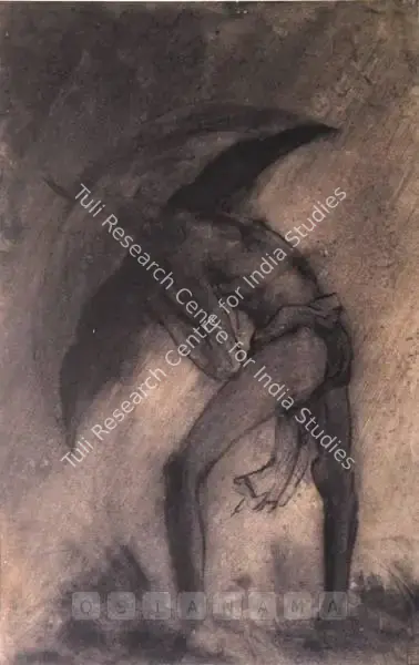 D.P. Roy Chowdhury (Artist), Farmer, Painting