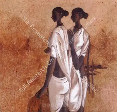 B. Prabha (Artist), Untitled, 1962, Painting