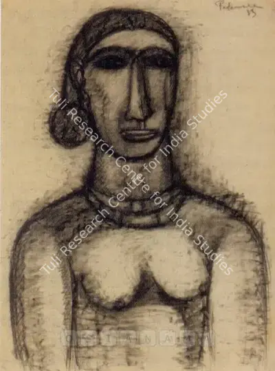 Akbar Padamsee (Artist), Lady, 1953, Painting