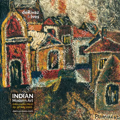 deRivaz & Ives (Auction House), Indian Modern Art, 2022, Auction Catalogue
